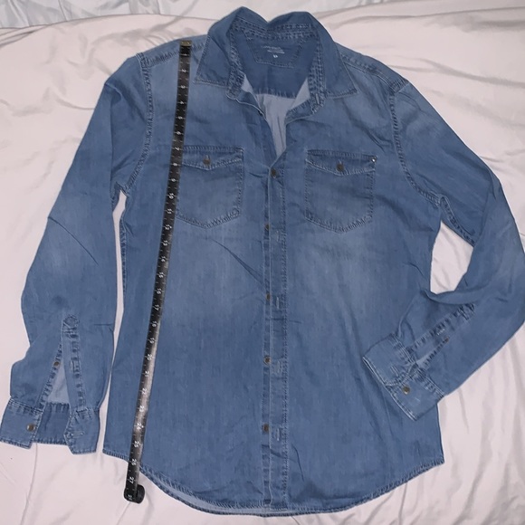 Men's Calvin Klein long sleeve denim - Picture 7 of 8